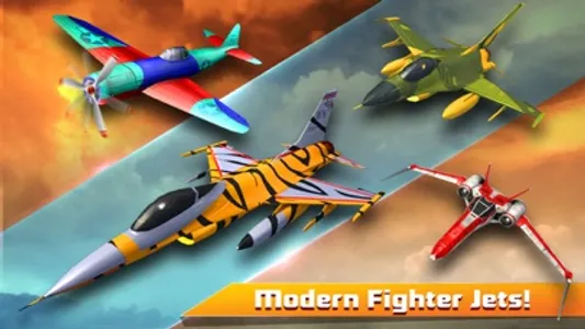 Fighter Jet Sky War screenshot 0