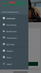 IFIC MONEY TRANSFER screenshot 2