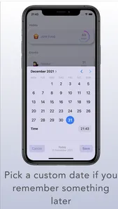 Since - Event & Habit tracker screenshot 2