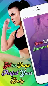 Gain Weight Exercise at Home screenshot 0