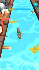 Canoe Boat Rush screenshot 0