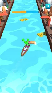 Canoe Boat Rush screenshot 2