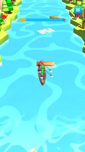 Canoe Boat Rush screenshot 3