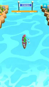 Canoe Boat Rush screenshot 4