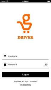 Grocee Driver screenshot 1