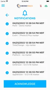 ChronoTrack MobileTrack screenshot 4