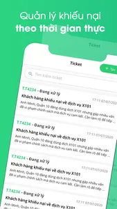eTelecom - Tổng đài CSKH screenshot 2