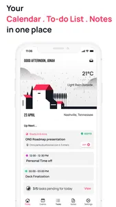 to.day: Calendar, Notes, Tasks screenshot 0