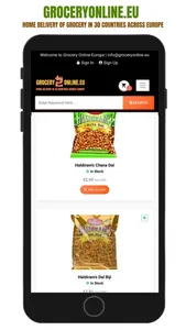 Grocery Online Europe screenshot 2