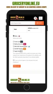 Grocery Online Europe screenshot 7