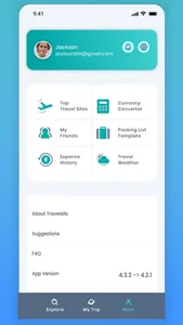 TravelAll Packing List screenshot 1