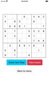 Sudoku. Plain and Simple screenshot 1