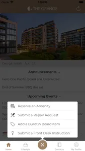 The Grange Residents’ App screenshot 2