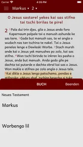 Markus-Evangelium - Kalderasch screenshot 3