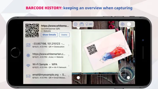 BareCode X Pro QR Code Scanner screenshot 1