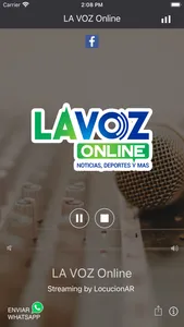 LA VOZ Online screenshot 0