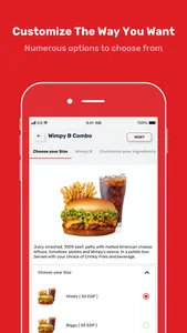 Wimpy Egypt: Order Food Online screenshot 2