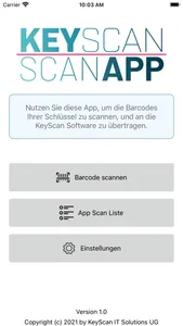 KeyScan ScanApp screenshot 0