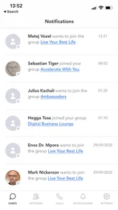 mentors.com messenger screenshot 1