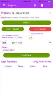 OnTime WorkTime screenshot 4