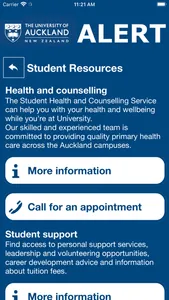 UoA Alert screenshot 7