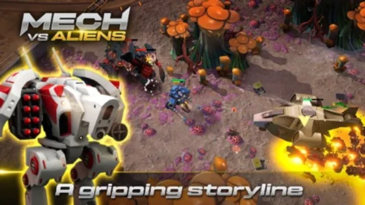 Mech vs Aliens: RPG screenshot 3