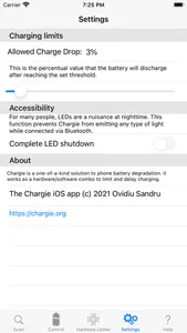Chargie - phone charge limiter screenshot 2