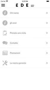 EDE centro ottico screenshot 2