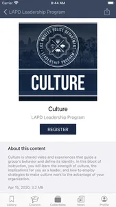 LAPD University screenshot 2