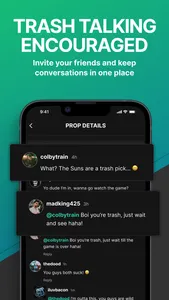 Mad Props - Social Sports Bets screenshot 0