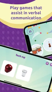 Purple Bananas: Learn Words screenshot 1