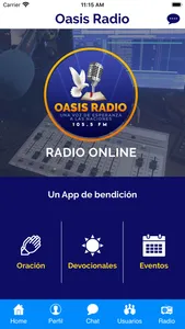 Oasis Radio screenshot 0