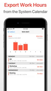 CalSum – Calendar Summaries screenshot 0