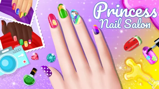 Nail Salon game for girls screenshot 0