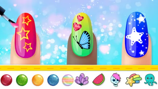 Nail Salon game for girls screenshot 3