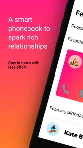 Sparkbook: Stay in Touch screenshot 0