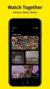 Watch movies together: WEVER screenshot 1