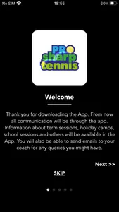 Pro Sharp Tennis screenshot 1