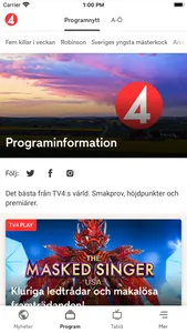 TV4 Nyheterna screenshot 2