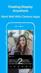 Teleprompter: Floating Notes screenshot 1