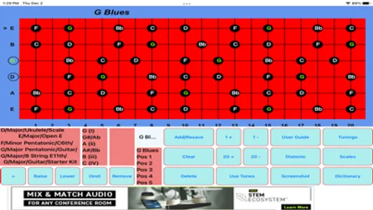 Chord and Scale Finder II screenshot 3