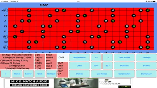 Chord and Scale Finder II screenshot 8