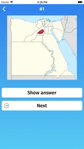 Egypt: Provinces Quiz Game screenshot 4