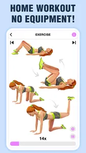 Workout for Women, Fitness screenshot 1