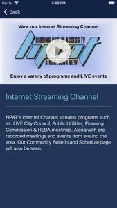 Hibbing Public Access TV screenshot 1