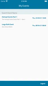 Event Ticket Scanner screenshot 0