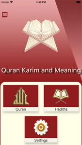 The Holy Quran and Means Pro screenshot 0