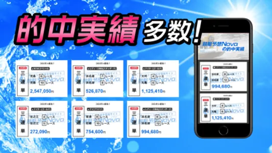 競艇予想 Nova-ボートレース予想で投票！競艇投資アプリ screenshot 1