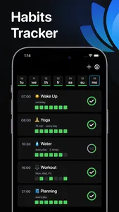 Daily Habits Tracker & Planner screenshot 0