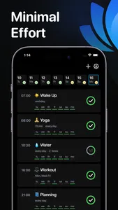 Daily Habits Tracker & Planner screenshot 1